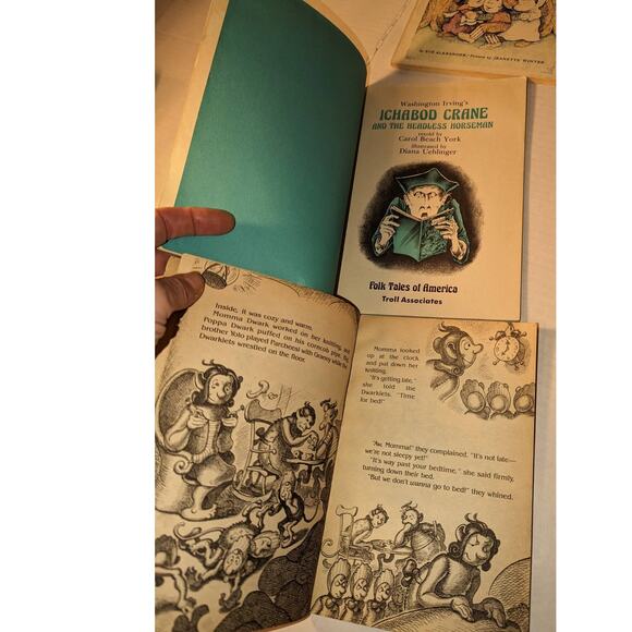 Lot 9 Vintage Collectible Children's Chapter Books Rare Halloween Scary Rare - Picture 10 of 10